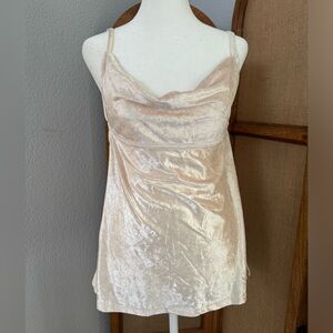 Free People intimately velvet shimmering cami